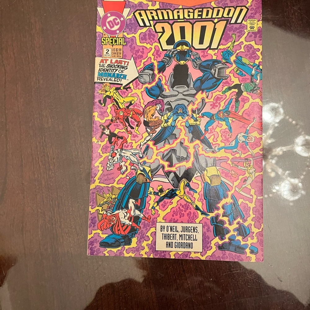 DC Comics Armageddon 2001 #2 Oct 1991 Monarch Comic Book